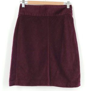 NWT Gap Women's Burgandy‎ Pencil Skirt Size 2